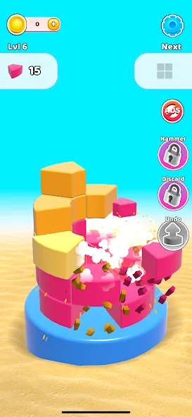 Color Wall 3D: Brain Puzzle (Цветная стена 3D) МОД/Взлом [Много денег, Монет и Все открыто] Screenshot 2