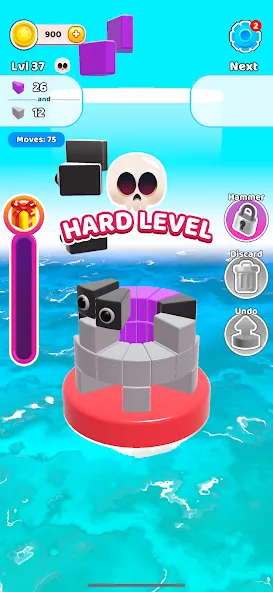 Color Wall 3D: Brain Puzzle (Цветная стена 3D) МОД/Взлом [Много денег, Монет и Все открыто] Screenshot 5