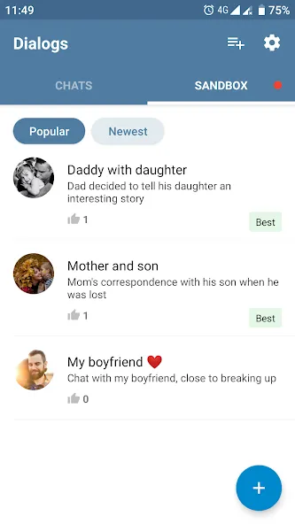 Fake Chat Messenger — TeleFake МОД/Взлом [Деньги, Монеты и Меню MOD] Screenshot 3