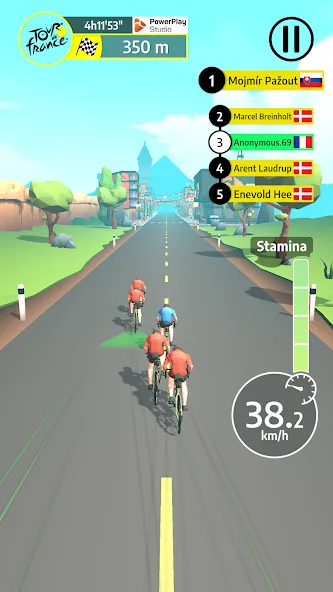 Tour de France Cycling Legends (Циклинг Легенды) МОД/Взлом [Много денег, Монет и Все открыто] Screenshot 1