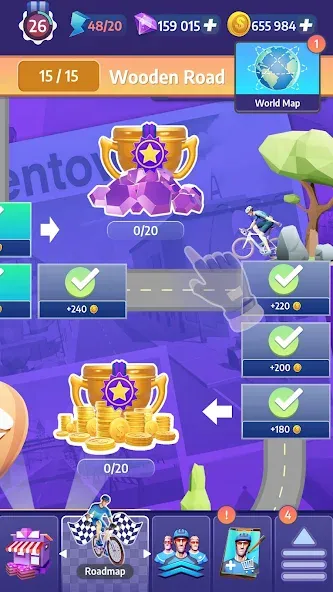 Tour de France Cycling Legends (Циклинг Легенды) МОД/Взлом [Много денег, Монет и Все открыто] Screenshot 5