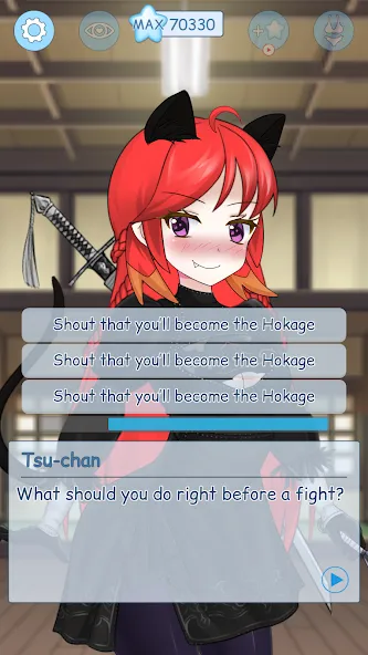 Fake Novel: Your Own Tsundere МОД/Взлом [Меню, Бесконечные монеты и Открытые уровни] Screenshot 5