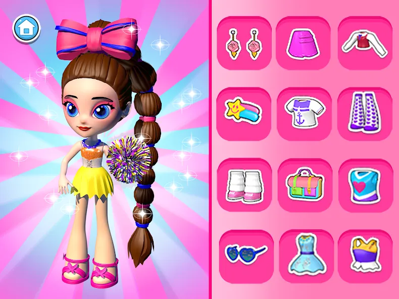 Doll Unbox! Fun Unboxing Games МОД/Взлом [Меню, Бесконечные монеты и Открытые уровни] Screenshot 5