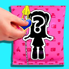 Скачать Doll Unbox! Fun Unboxing Games Взлом (Все куклы открыты и без рекламы) на Андроид