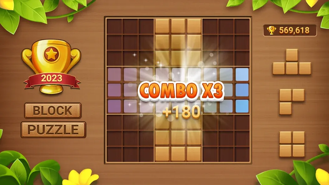 Block Puzzle Sudoku МОД/Взлом [Бесконечные деньги, Монеты и Мега MOD] Screenshot 2