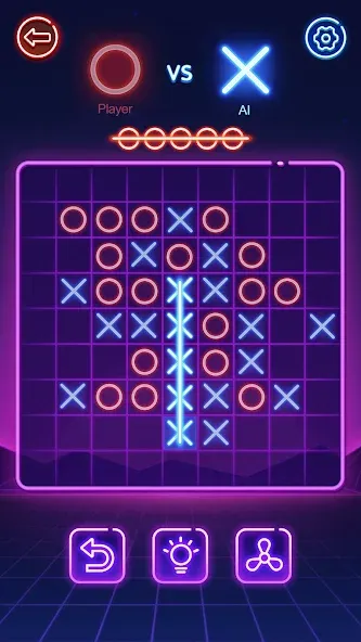 Tic Tac Toe 2 Player: XOXO МОД/Взлом [Деньги, Монеты и Меню MOD] Screenshot 4