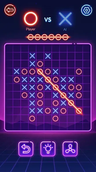Tic Tac Toe 2 Player: XOXO МОД/Взлом [Деньги, Монеты и Меню MOD] Screenshot 5