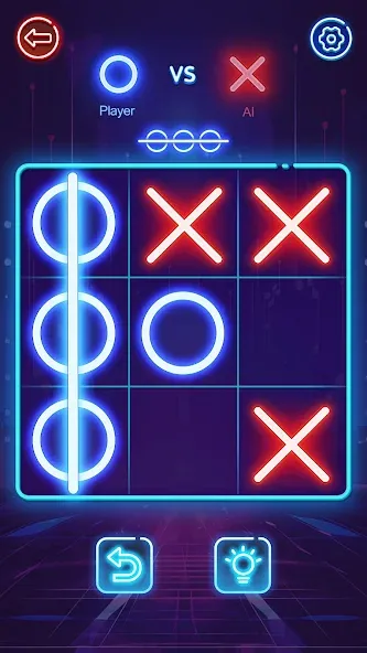 OX Game - XOXO · Tic Tac Toe МОД/Взлом [Бесконечные деньги, Монеты и Мега MOD] Screenshot 1