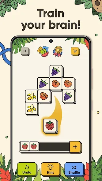 3 Tiles - Tile Matching Games (Тайлс) МОД/Взлом [Бесконечные деньги, Монеты и Мега MOD] Screenshot 2