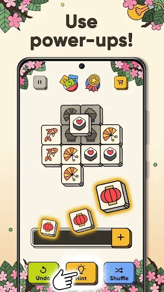 3 Tiles - Tile Matching Games (Тайлс) МОД/Взлом [Бесконечные деньги, Монеты и Мега MOD] Screenshot 4
