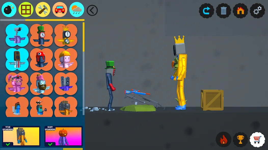 Playground 3D МОД/Взлом [Много денег, Монет и Все открыто] Screenshot 1