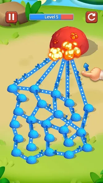 Ant Fight: Conquer the Tower МОД/Взлом [Все открыто, Дополнительные деньги и Меню MOD] Screenshot 5