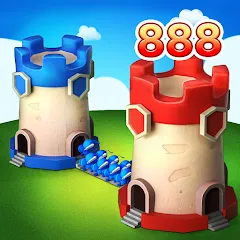 Скачать Взломанная Ant Fight: Conquer the Tower на Андроид (Много денег и кристаллов)