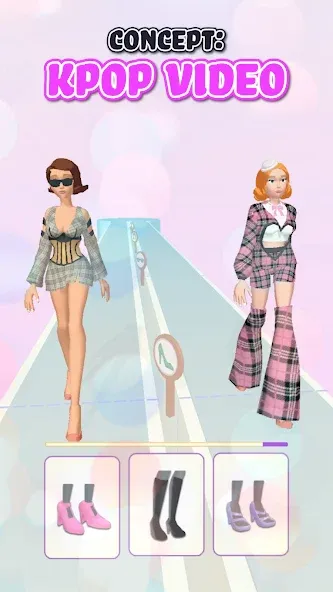 Fashion Battle - Dress up game (Фэшнбатл) МОД/Взлом [Все открыто, Дополнительные деньги и Меню MOD] Screenshot 4