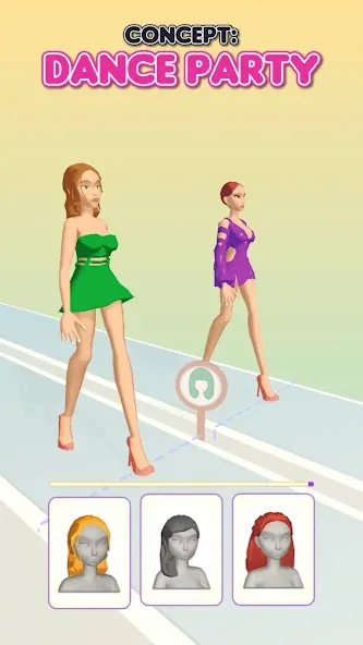 Fashion Battle - Dress up game (Фэшнбатл) МОД/Взлом [Все открыто, Дополнительные деньги и Меню MOD] Screenshot 5