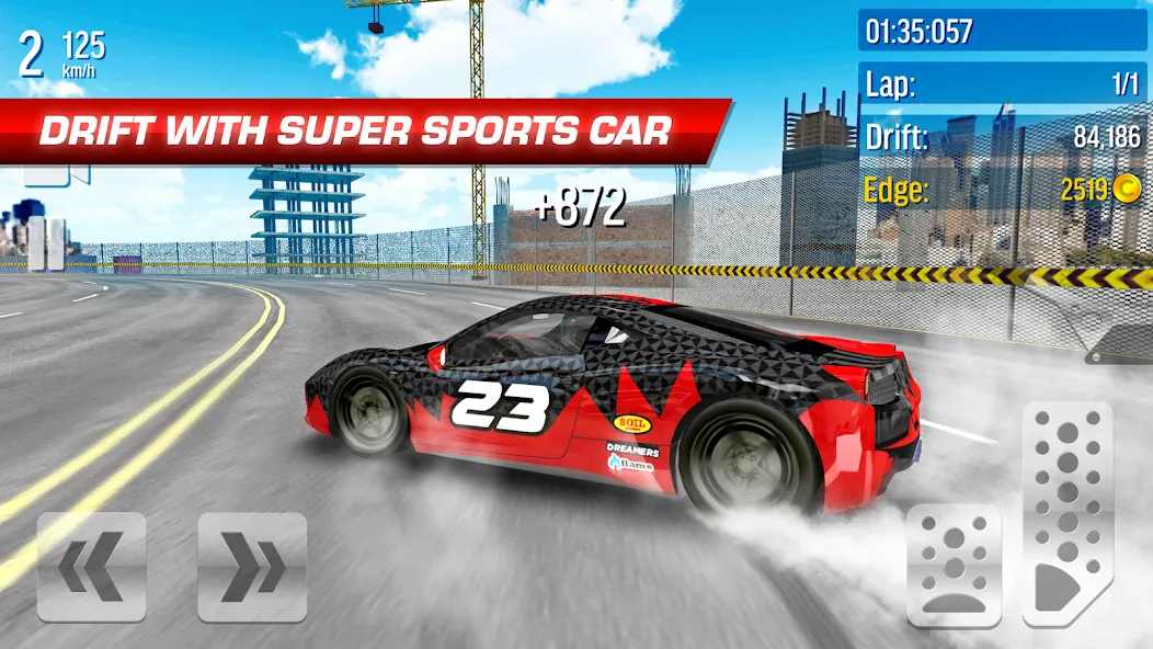Drift Max City (Дрифт Макс Сити) МОД/Взлом [Деньги, Монеты и Меню MOD] Screenshot 1