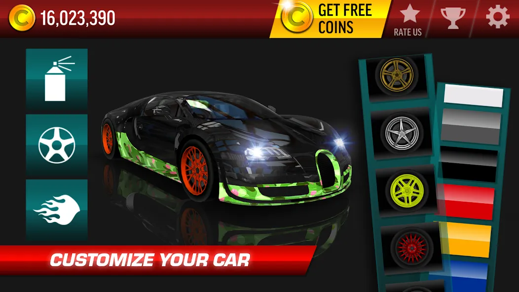 Drift Max City (Дрифт Макс Сити) МОД/Взлом [Деньги, Монеты и Меню MOD] Screenshot 4