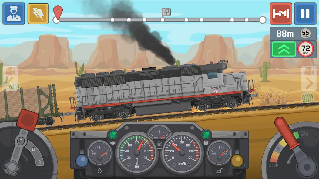 Train Simulator: Railroad Game (Трейн Симулятор) МОД/Взлом [Бесконечные деньги, Монеты и Мега MOD] Screenshot 1