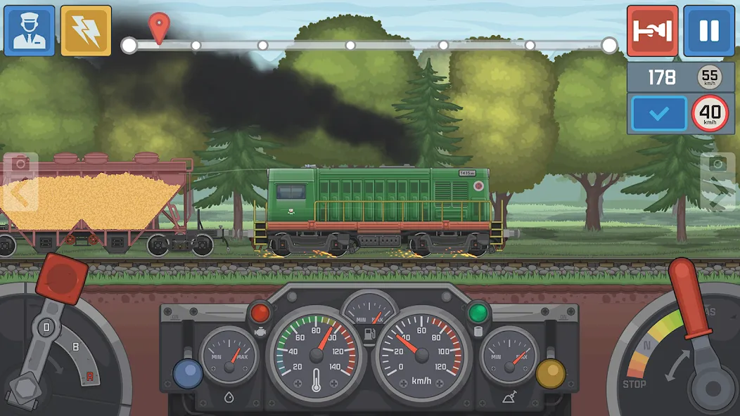 Train Simulator: Railroad Game (Трейн Симулятор) МОД/Взлом [Бесконечные деньги, Монеты и Мега MOD] Screenshot 4