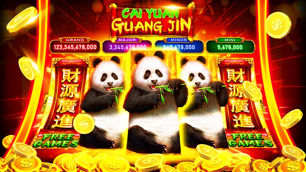 Grand Jackpot Slots - Casino (Гранд Джекпот Слот игры) МОД/Взлом [Деньги, Монеты и Меню MOD] Screenshot 5