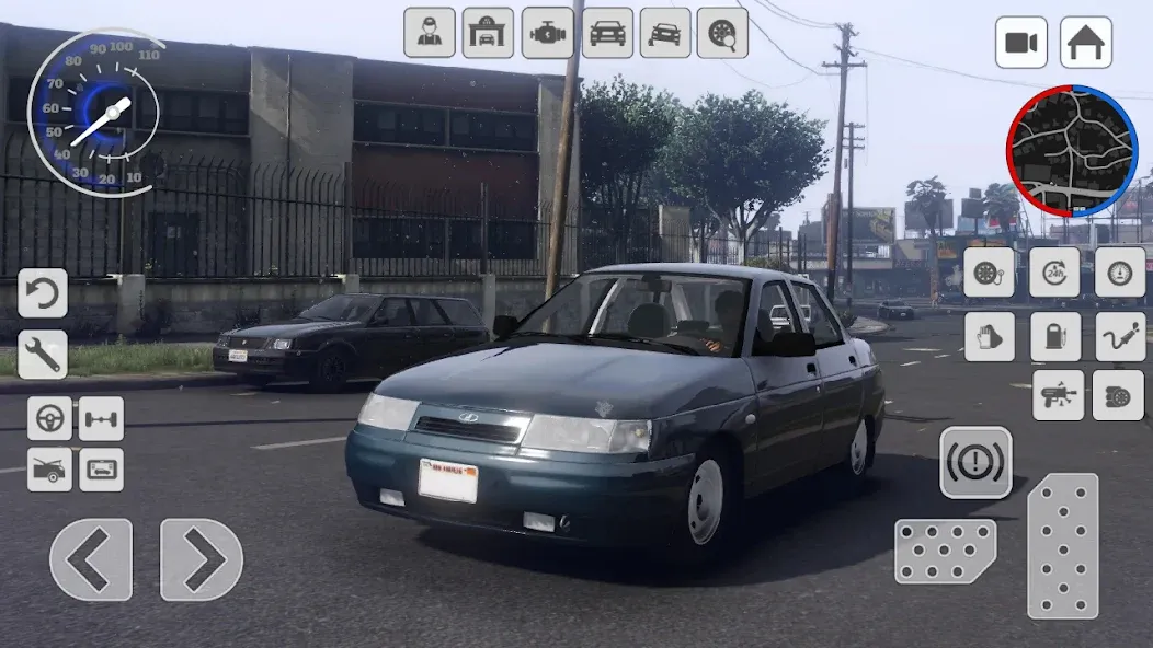 Drift 2110: Russian Tuning VAZ МОД/Взлом [Много монет, Открытые уровни и Мега MOD] Screenshot 1