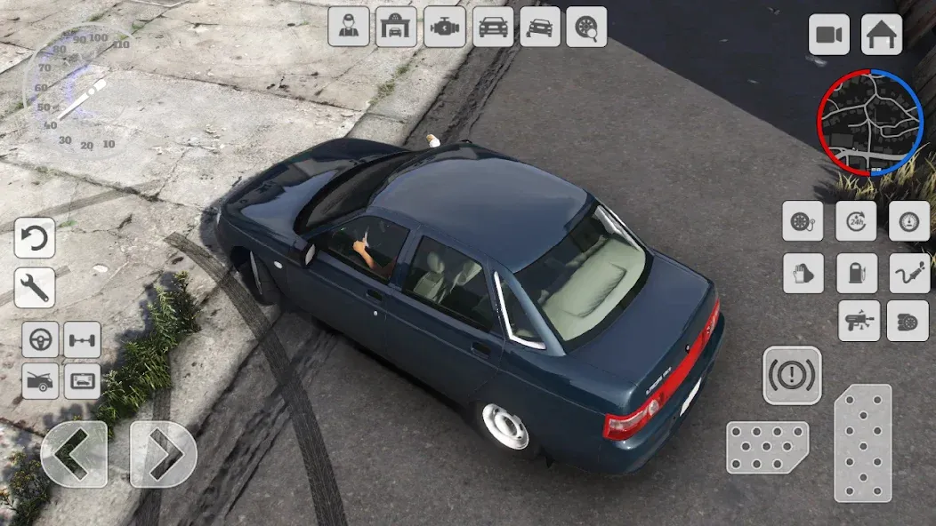 Drift 2110: Russian Tuning VAZ МОД/Взлом [Много монет, Открытые уровни и Мега MOD] Screenshot 3