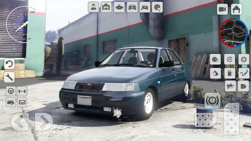 Drift 2110: Russian Tuning VAZ МОД/Взлом [Много монет, Открытые уровни и Мега MOD] Screenshot 4