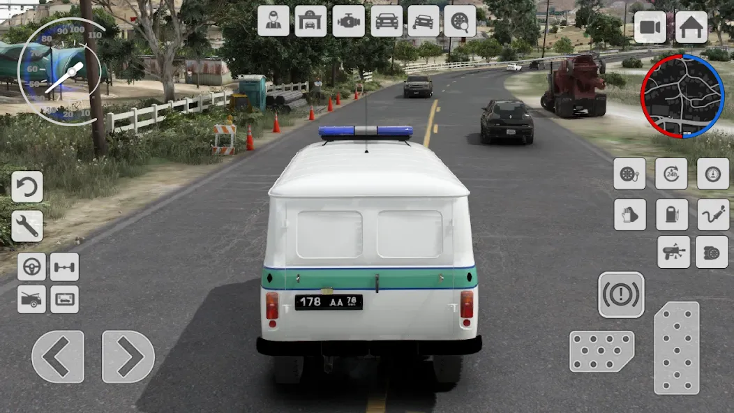 UAZ Loaf: Special vehicle 4x4 МОД/Взлом [Много монет, Открытые уровни и Мега MOD] Screenshot 2