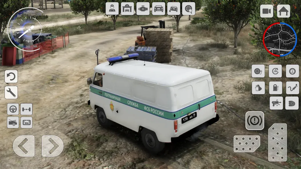 UAZ Loaf: Special vehicle 4x4 МОД/Взлом [Много монет, Открытые уровни и Мега MOD] Screenshot 4
