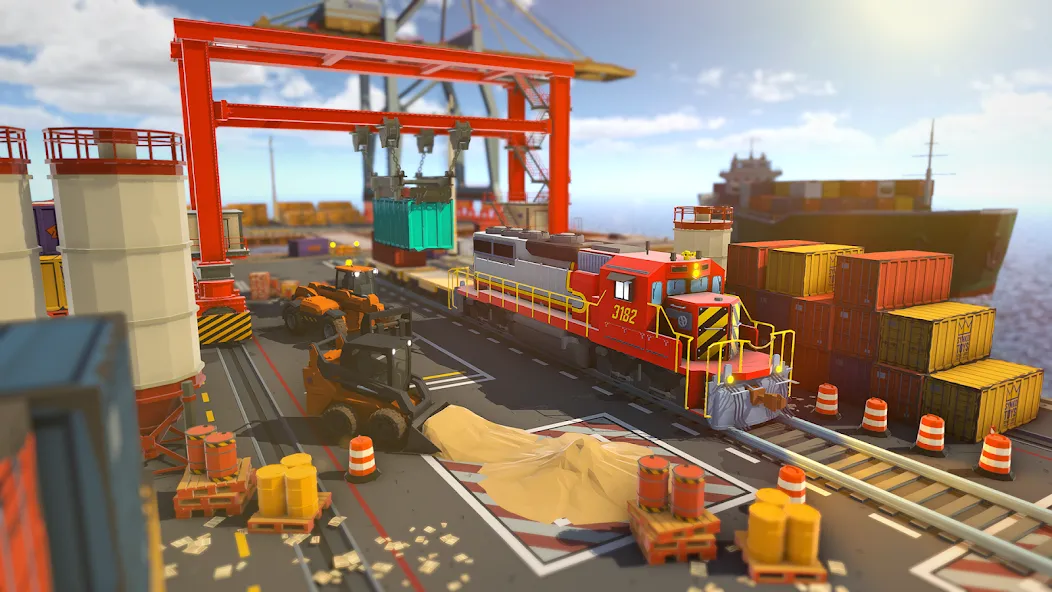 Transport Tycoon Empire: City (Транспорт Тайкун Империя) МОД/Взлом [Деньги, Монеты и Меню MOD] Screenshot 4