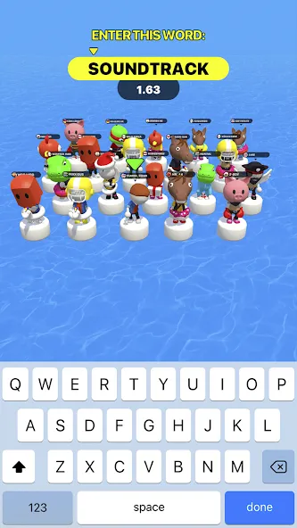 Type Sprint: Typing Games (Тайп Спринт) МОД/Взлом [Много монет, Открытые уровни и Мега MOD] Screenshot 4