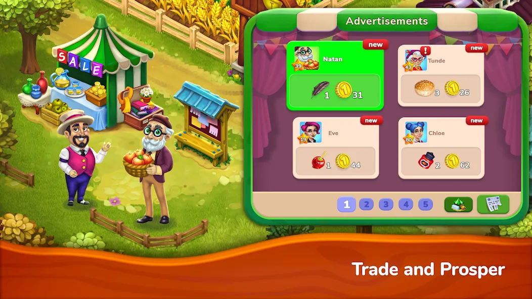 Farmington – Farm game (Фармингтон) МОД/Взлом [Много денег, Монет и Все открыто] Screenshot 4