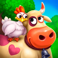 Скачать Farmingtn – Farm game взлом на много денег и кристаллов на Андроид бесплатно