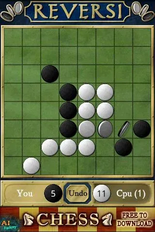 Reversi (Реверси) МОД/Взлом [Меню, Бесконечные монеты и Открытые уровни] Screenshot 1