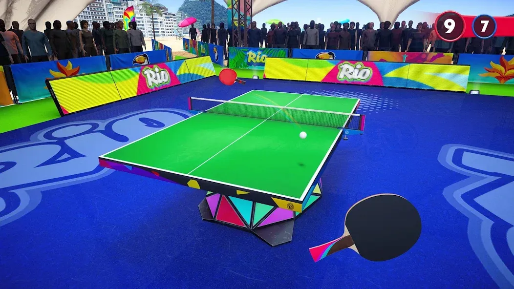 Ping Pong Fury (Пингпонг Фьюри) МОД/Взлом [Много монет, Открытые уровни и Мега MOD] Screenshot 2