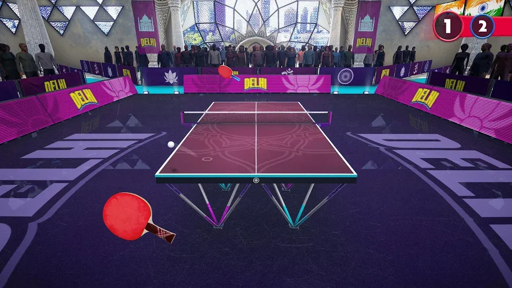 Ping Pong Fury (Пингпонг Фьюри) МОД/Взлом [Много монет, Открытые уровни и Мега MOD] Screenshot 3