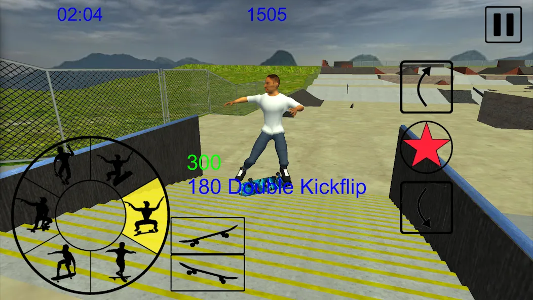 Skating Freestyle Extreme 3D (Скейтбординг Фристайл Экстрим 3D) МОД/Взлом [Бесконечные деньги, Монеты и Мега MOD] Screenshot 1