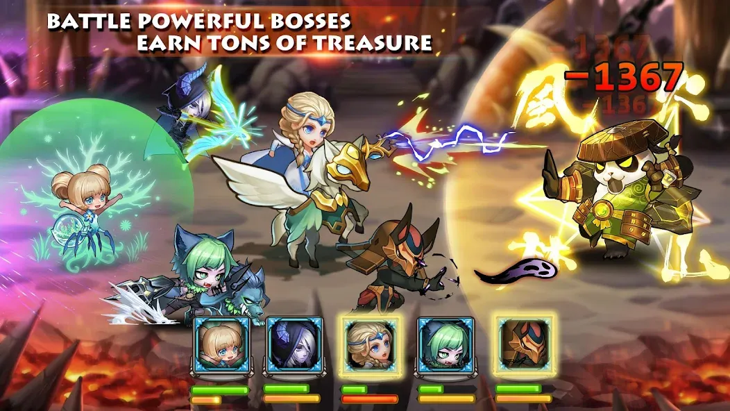 Soul Hunters (Соул Хантерс) МОД/Взлом [Меню, Бесконечные монеты и Открытые уровни] Screenshot 4