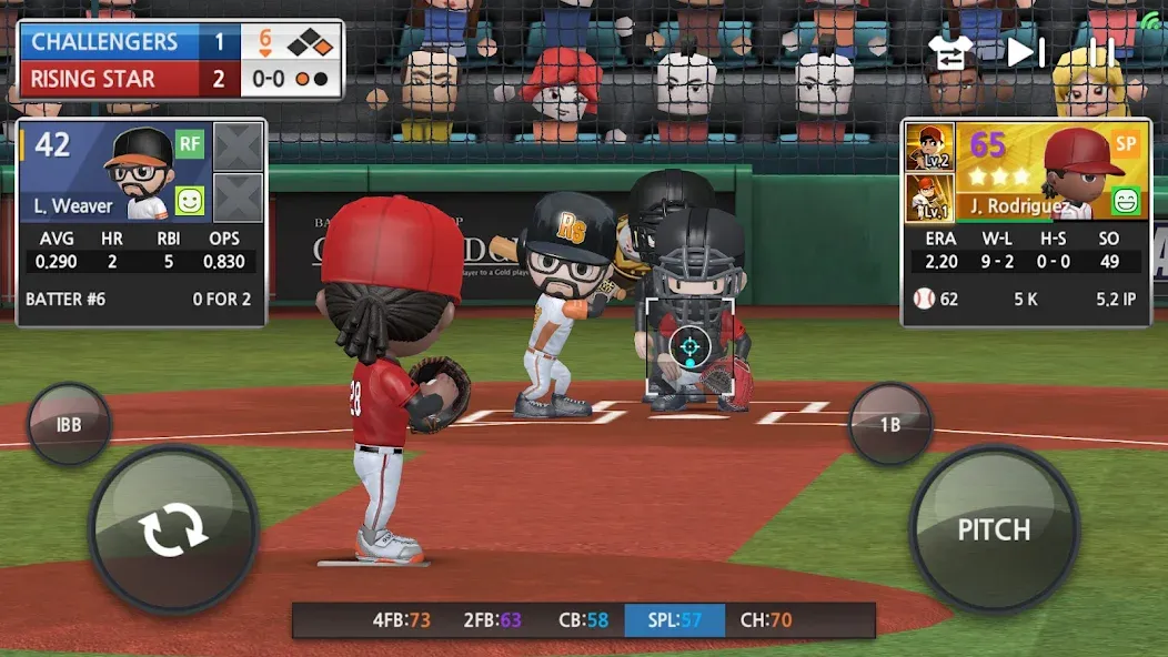 BASEBALL 9 (БЕЙСБОЛ 9) МОД/Взлом [Много монет, Открытые уровни и Мега MOD] Screenshot 2