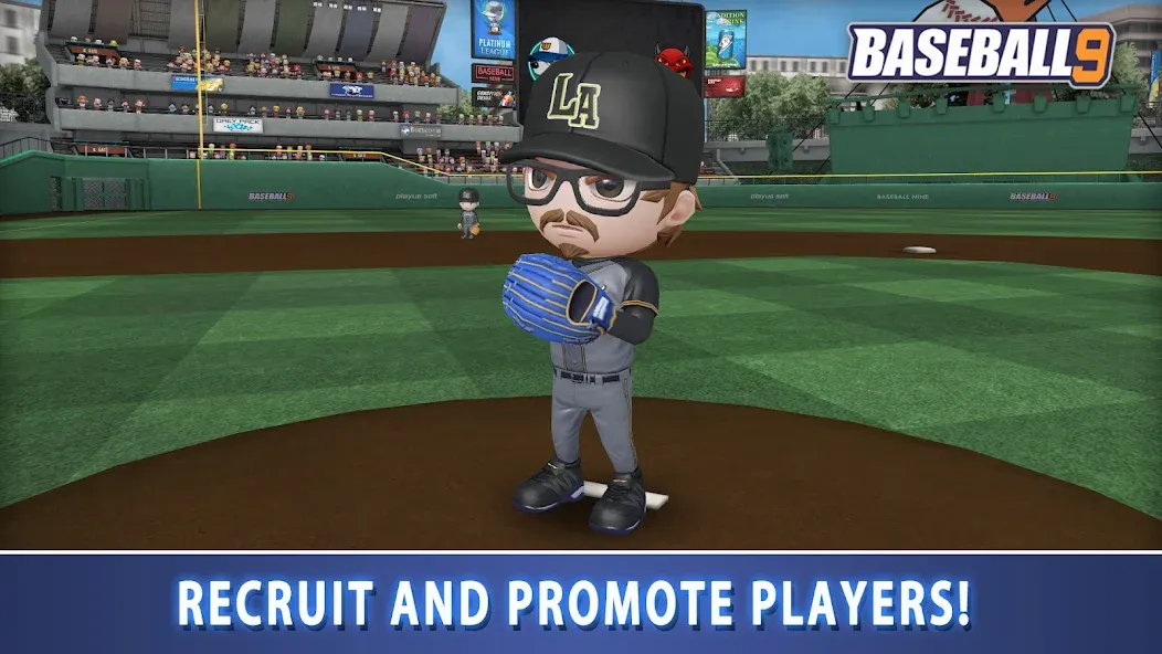 BASEBALL 9 (БЕЙСБОЛ 9) МОД/Взлом [Много монет, Открытые уровни и Мега MOD] Screenshot 5