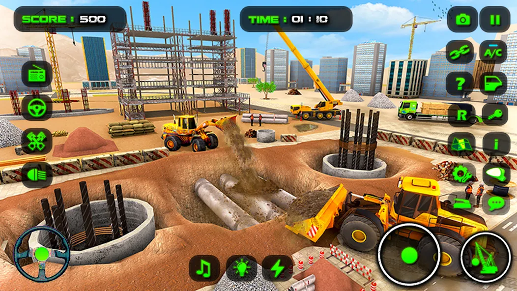 City Construction: Sand Games МОД/Взлом [Все открыто, Дополнительные деньги и Меню MOD] Screenshot 3