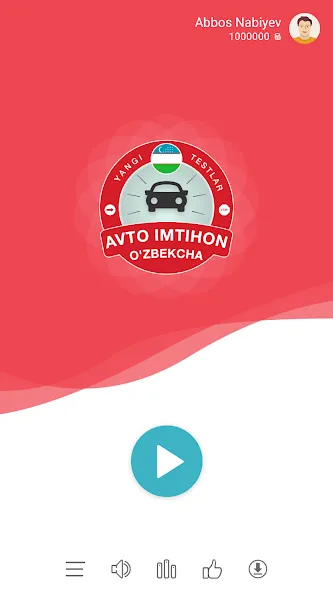 Millioner Avto Imtihon 2024 (Миллионер Авто Имтихон 2023) МОД/Взлом [Деньги, Монеты и Меню MOD] Screenshot 1