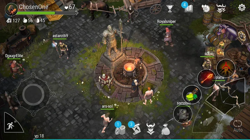 Frostborn: Action RPG (Фростборн) МОД/Взлом [Все открыто, Дополнительные деньги и Меню MOD] Screenshot 5