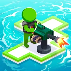 Скачать War of Rafts: Crazy Sea Battle Взлом (Много денег) на Андроид бесплатно