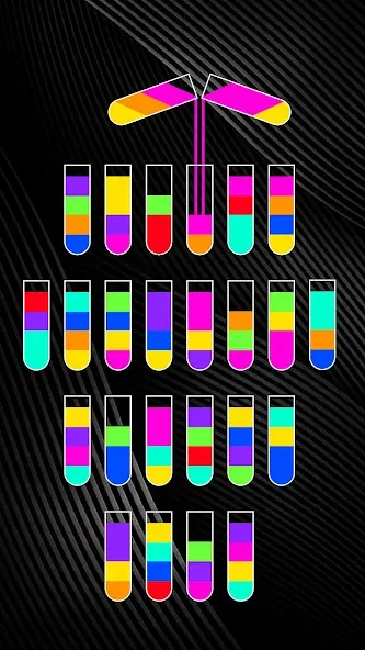 SortPuz 3D: Water Color Sort (СортПаз 3Д) МОД/Взлом [Много денег, Монет и Все открыто] Screenshot 2