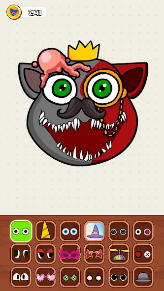 Monster Makeover: Fun Custom (Монстр Мейковер) МОД/Взлом [Все открыто, Дополнительные деньги и Меню MOD] Screenshot 1