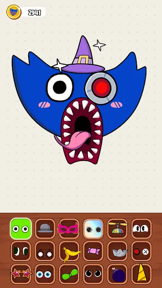 Monster Makeover: Fun Custom (Монстр Мейковер) МОД/Взлом [Все открыто, Дополнительные деньги и Меню MOD] Screenshot 2