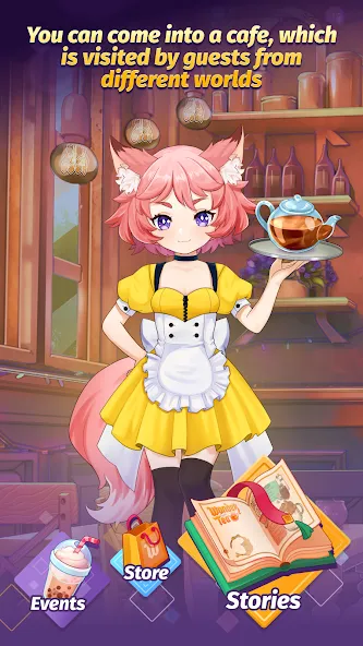 Wonder Tea — Love & Mysteries МОД/Взлом [Деньги, Монеты и Меню MOD] Screenshot 1