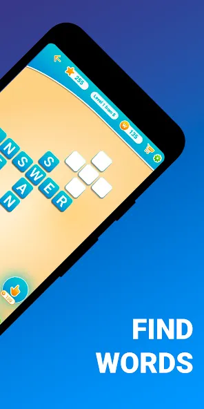Words from word: Crosswords МОД/Взлом [Много монет, Открытые уровни и Мега MOD] Screenshot 2