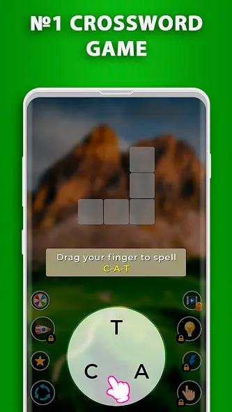 WOW 2: Word Connect Game (ВАУ 2) МОД/Взлом [Деньги, Монеты и Меню MOD] Screenshot 1